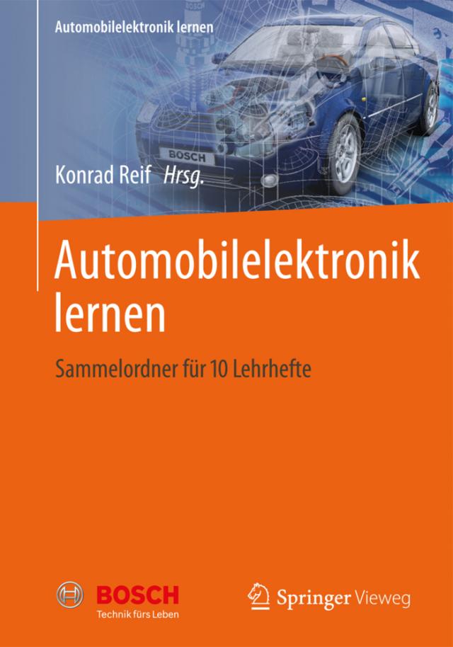 Automobilelektronik lernen, Sammelordner für 10 Lehrhefte (leer)