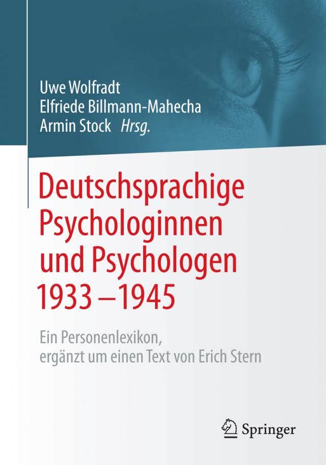 Deutschsprachige Psychologinnen und Psychologen 1933–1945