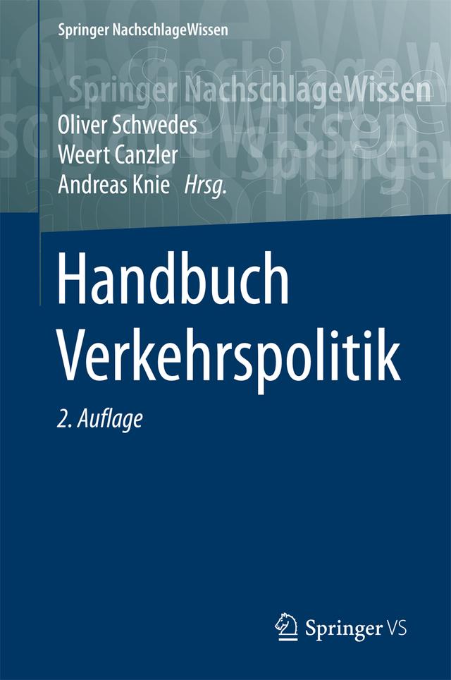 Handbuch Verkehrspolitik