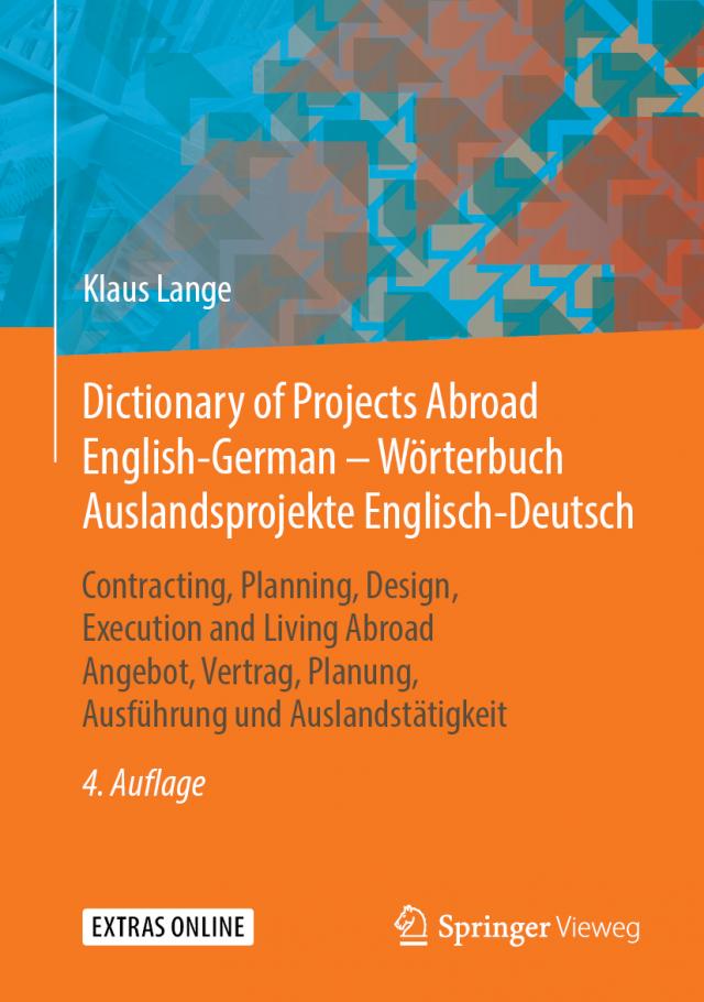 Dictionary of Projects Abroad English-German – Wörterbuch Auslandsprojekte Englisch-Deutsch