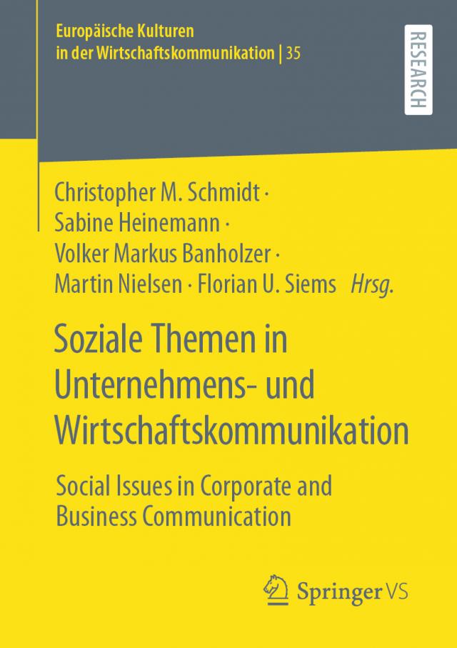 Soziale Themen in Unternehmens- und Wirtschaftskommunikation