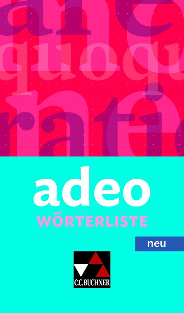 adeo - neu / adeo.Wörterliste - neu