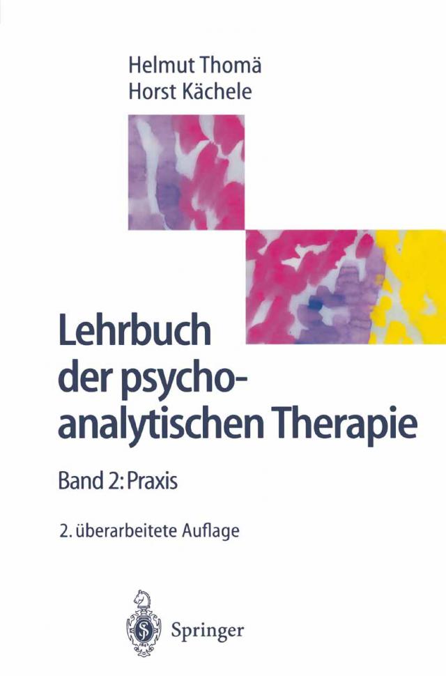 Lehrbuch der psychoanalytischen Therapie