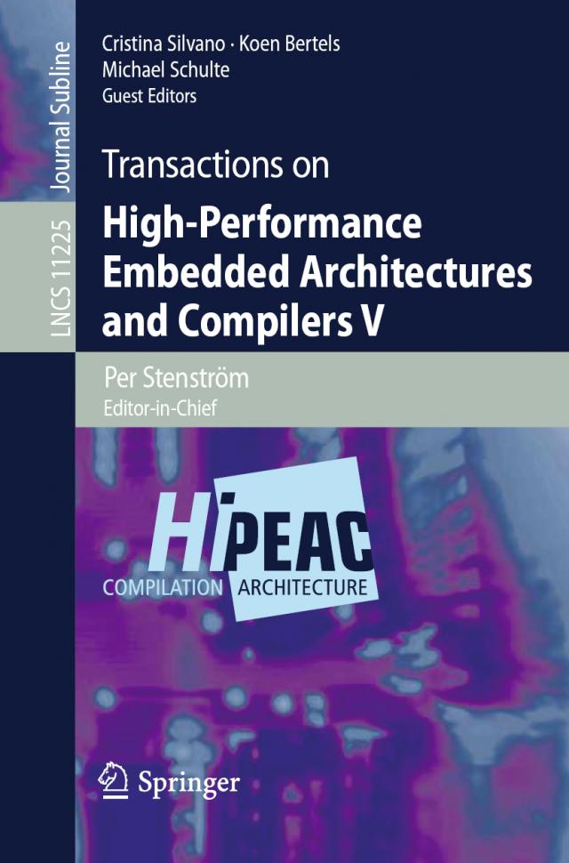 Transactions on High-Performance Embedded Architectures and Compilers V
