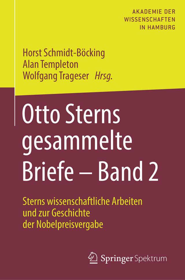 Otto Sterns gesammelte Briefe – Band 2