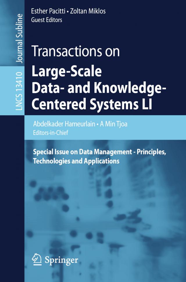 Transactions on Large-Scale Data- and Knowledge-Centered Systems LI