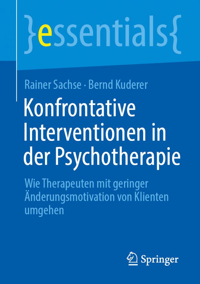 Konfrontative Interventionen in der Psychotherapie