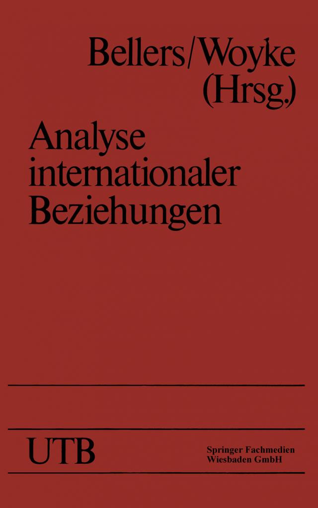 Analyse internationaler Beziehungen