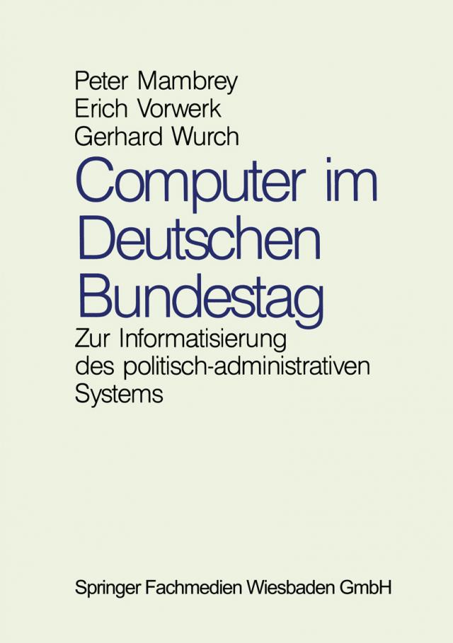 Computer im Deutschen Bundestag