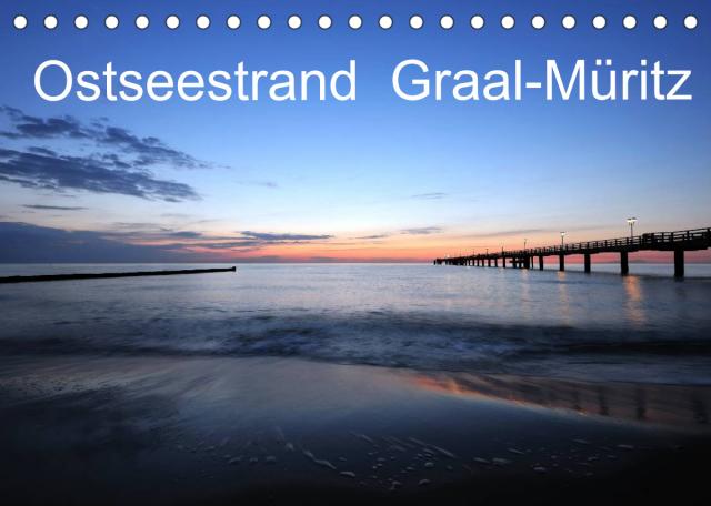 Ostseestrand Graal-Müritz (Tischkalender 2022 DIN A5 quer)