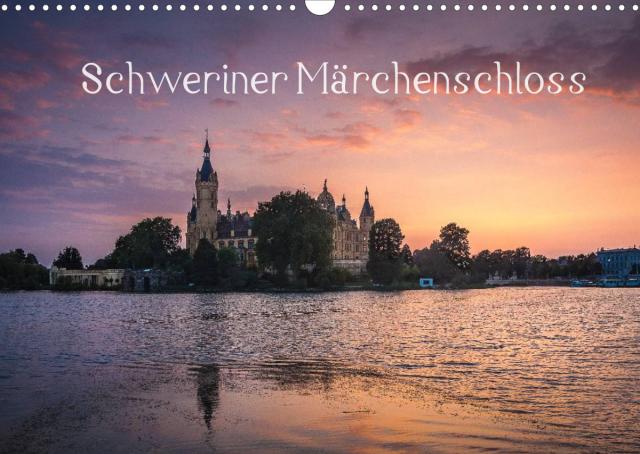 Schweriner Märchenschloss (Wandkalender 2022 DIN A3 quer)