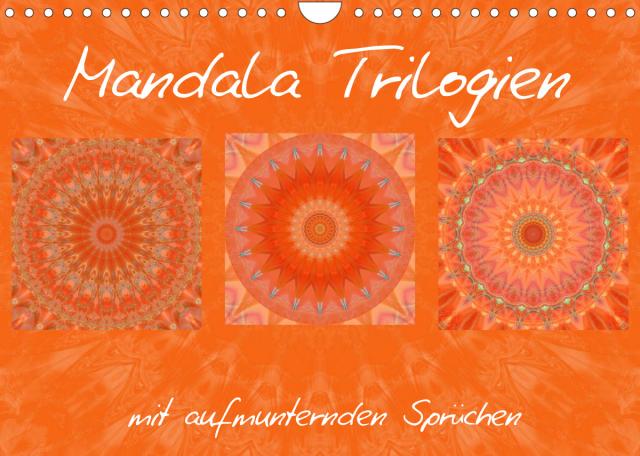 Mandala TrilogienAT-Version (Wandkalender 2022 DIN A4 quer)