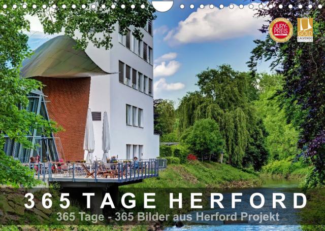 365 Tage Herford (Wandkalender 2022 DIN A4 quer)