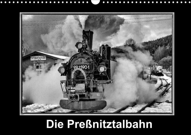 Die Preßnitztalbahn (Wandkalender 2022 DIN A3 quer)