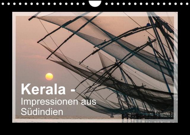 Kerala - Impressionen aus Südindien (Wandkalender 2022 DIN A4 quer)