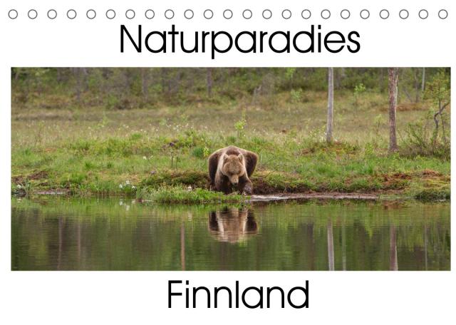 Naturparadies Finnland (Tischkalender 2022 DIN A5 quer)