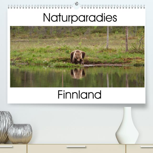 Naturparadies Finnland (Premium, hochwertiger DIN A2 Wandkalender 2022, Kunstdruck in Hochglanz)