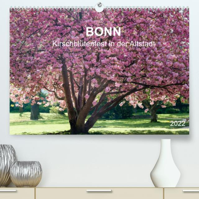 Bonn - Kirschblütenfest in der Altstadt (Premium, hochwertiger DIN A2 Wandkalender 2022, Kunstdruck in Hochglanz)