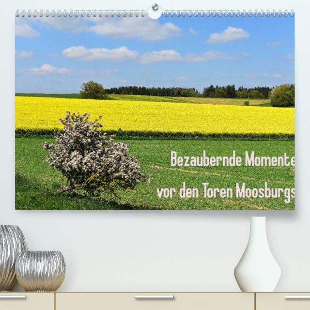 Bezaubernde Momente vor den Toren Moosburgs (Premium, hochwertiger DIN A2 Wandkalender 2022, Kunstdruck in Hochglanz)