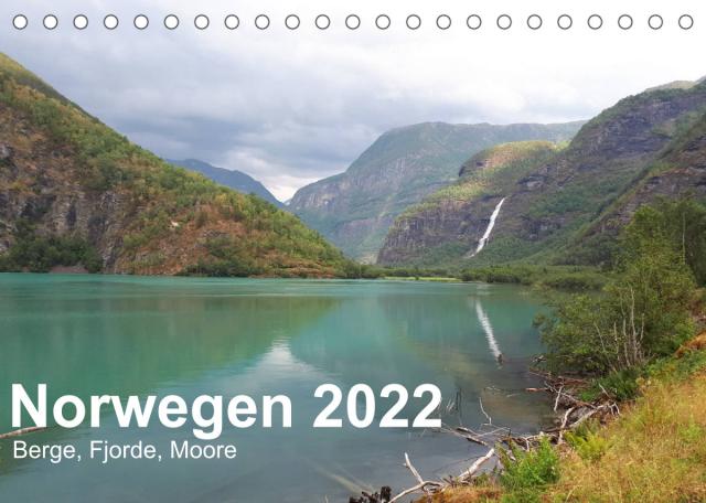 Norwegen 2022 - Berge, Fjorde, Moore (Tischkalender 2022 DIN A5 quer)