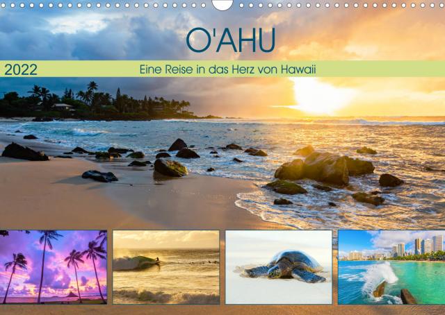 O'ahu - Eine Reise in das Herz von Hawaii (Wandkalender 2022 DIN A3 quer)