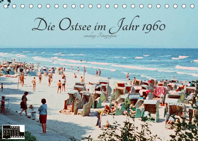 Ostsee im Jahr 1960 (Tischkalender 2022 DIN A5 quer)
