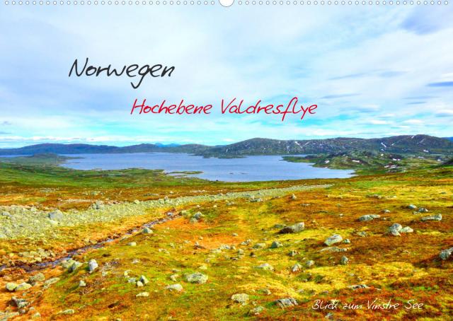 Norwegen - Hochebene Valdresflye (Wandkalender 2022 DIN A2 quer)