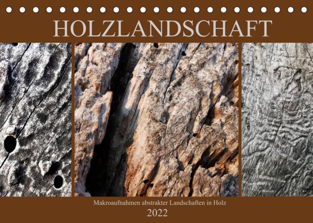 Holzlandschaft (Tischkalender 2022 DIN A5 quer)