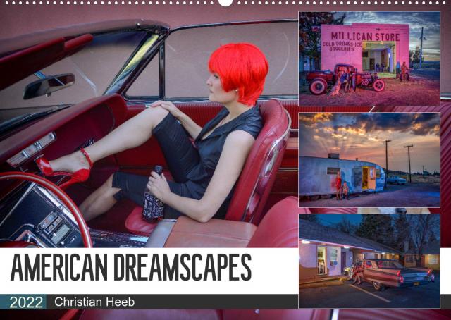 American Dreamscapes (Wandkalender 2022 DIN A2 quer)