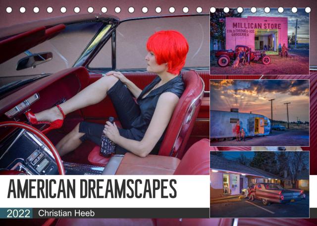 American Dreamscapes (Tischkalender 2022 DIN A5 quer)