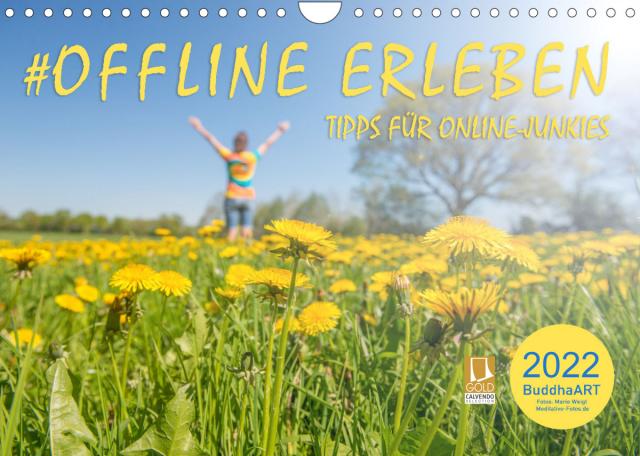 OFFLINE ERLEBEN - Tipps für Online-Junkies (Wandkalender 2022 DIN A4 quer)