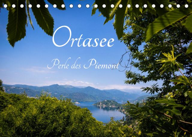 Ortasee - Perle des Piemont (Tischkalender 2022 DIN A5 quer)