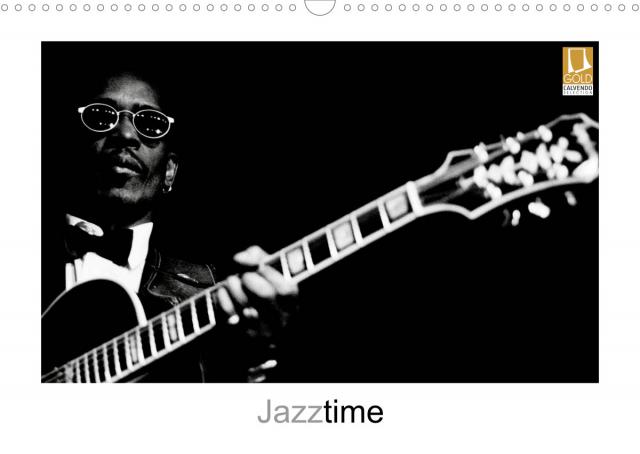 Jazztime (Wandkalender 2023 DIN A3 quer)