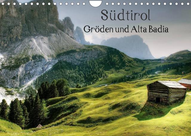 Südtirol - Gröden und Alta Badia (Wandkalender 2023 DIN A4 quer)