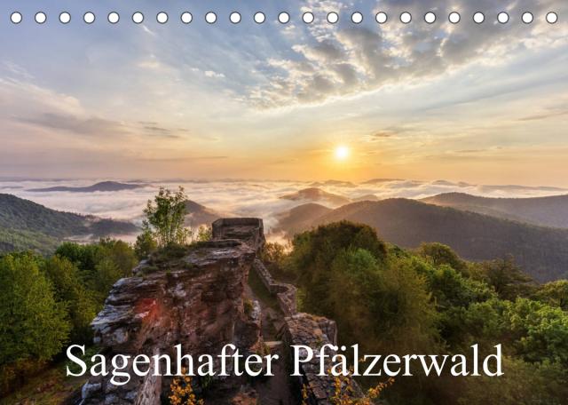 Sagenhafter Pfälzerwald (Tischkalender 2023 DIN A5 quer)