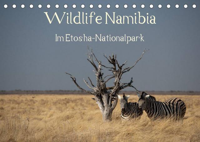 Wildlife Namibia (Tischkalender 2023 DIN A5 quer)