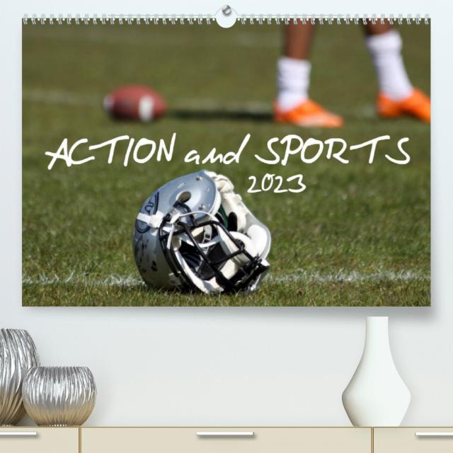 Action and Sports (Premium, hochwertiger DIN A2 Wandkalender 2023, Kunstdruck in Hochglanz)