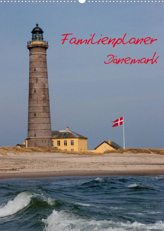 Familienplaner Dänemark (Wandkalender 2023 DIN A2 hoch)