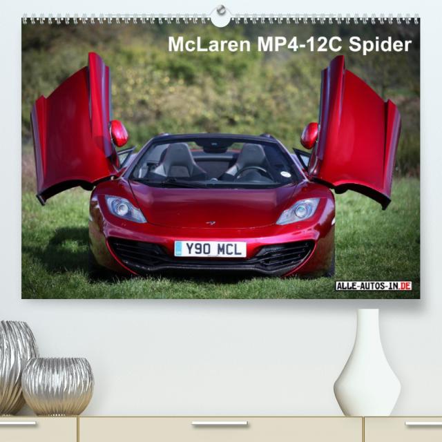 McLaren MP4-12C Spider (Premium, hochwertiger DIN A2 Wandkalender 2023, Kunstdruck in Hochglanz)