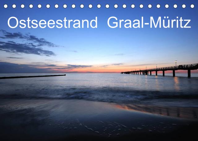 Ostseestrand Graal-Müritz (Tischkalender 2023 DIN A5 quer)