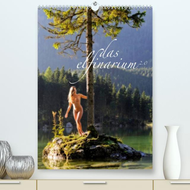 Das Elfinarium 2.0 (Premium, hochwertiger DIN A2 Wandkalender 2023, Kunstdruck in Hochglanz)