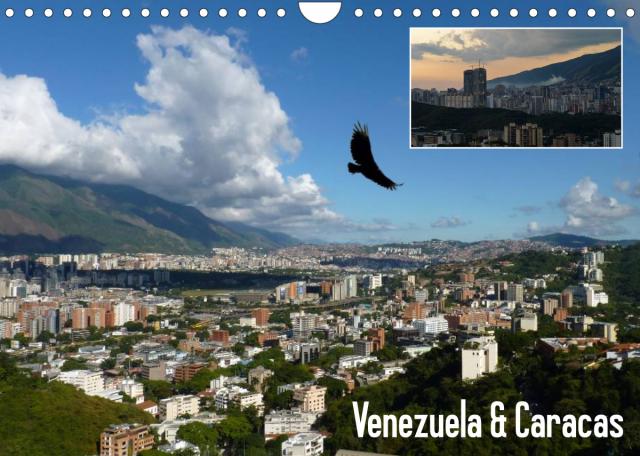 Venezuela & Caracas (Wandkalender 2023 DIN A4 quer)