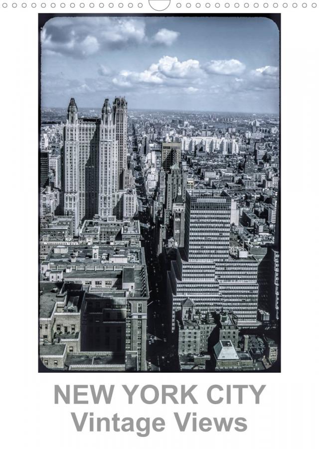 NEW YORK CITY - Vintage Views (Wandkalender 2023 DIN A3 hoch)