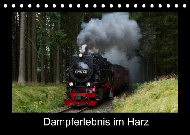 Dampferlebnis im Harz (Tischkalender 2023 DIN A5 quer)
