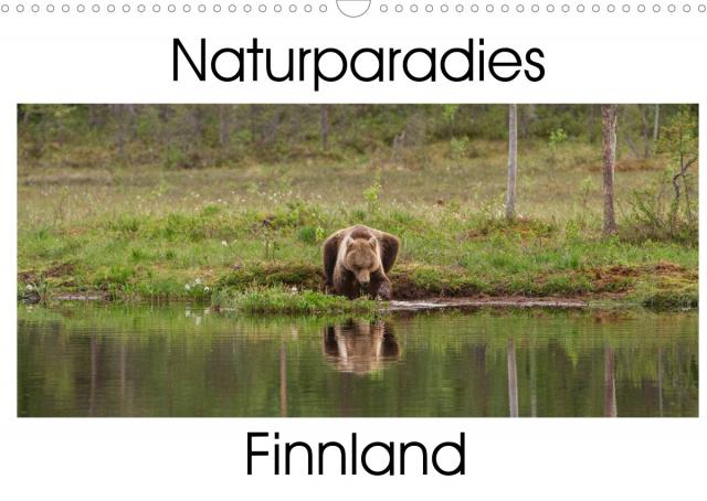 Naturparadies Finnland (Wandkalender 2023 DIN A3 quer)