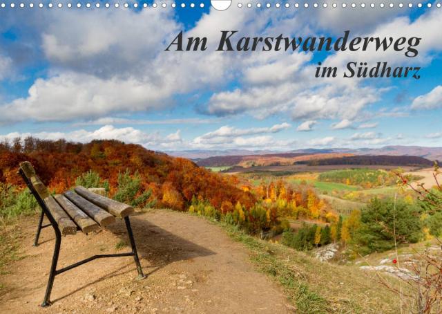 Am Karstwanderweg im Südharz (Wandkalender 2023 DIN A3 quer)
