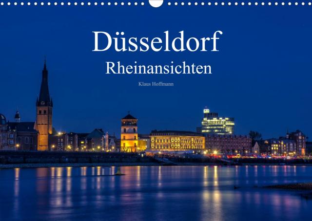 Düsseldorf - Rheinansichten (Wandkalender 2023 DIN A3 quer)