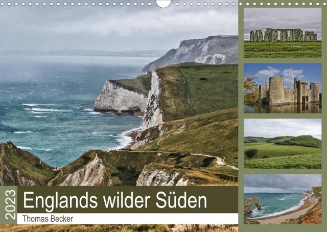 Englands wilder Süden (Wandkalender 2023 DIN A3 quer)