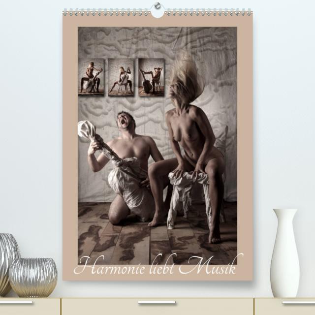 Harmonie liebt Musik (Premium, hochwertiger DIN A2 Wandkalender 2023, Kunstdruck in Hochglanz)