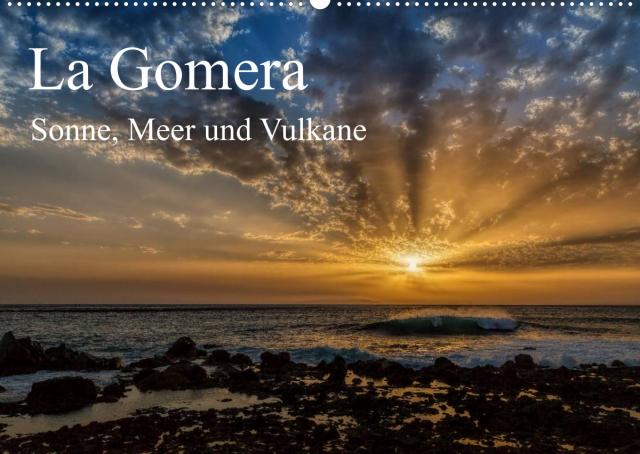 La Gomera Sonne, Meer und Vulkane (Wandkalender 2023 DIN A2 quer)